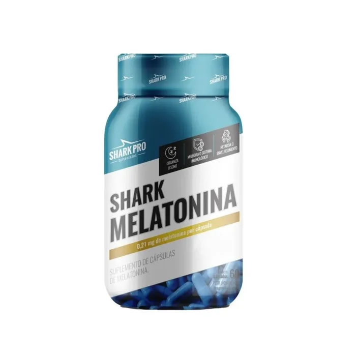 MELATONINA (60 CAPS) - SHARK PRO