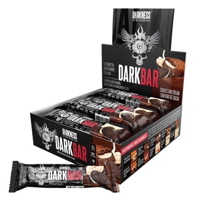 Dark Bar (90g) Darkness - Barra de Proteína - Integralmedica