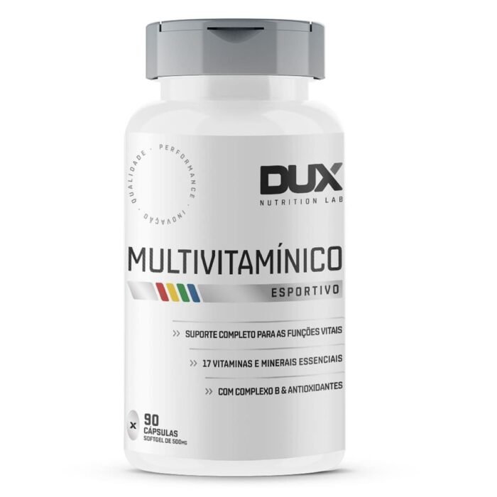 Multivitamínico Esportivo - 90 Cápsulas Softgel - Dux Nutrition